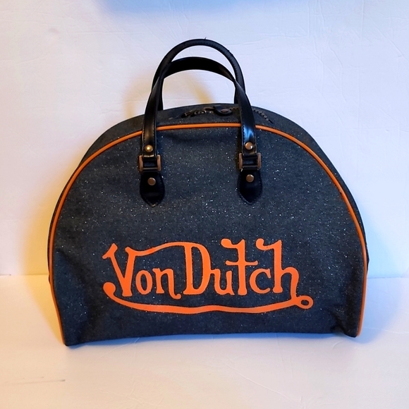 Von Dutch Handbags - Von Dutch Large Bowler Bag